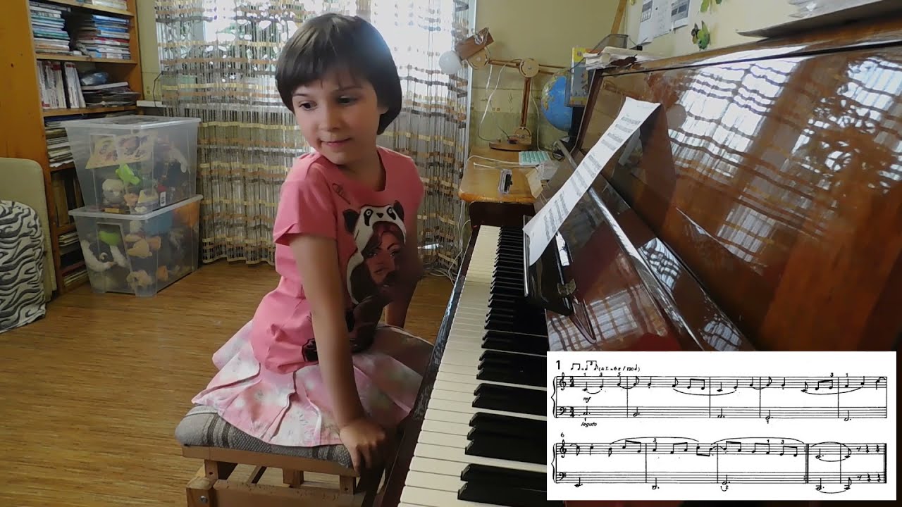 Марианна Лемешкина, 7 лет. М.Шмитц. 