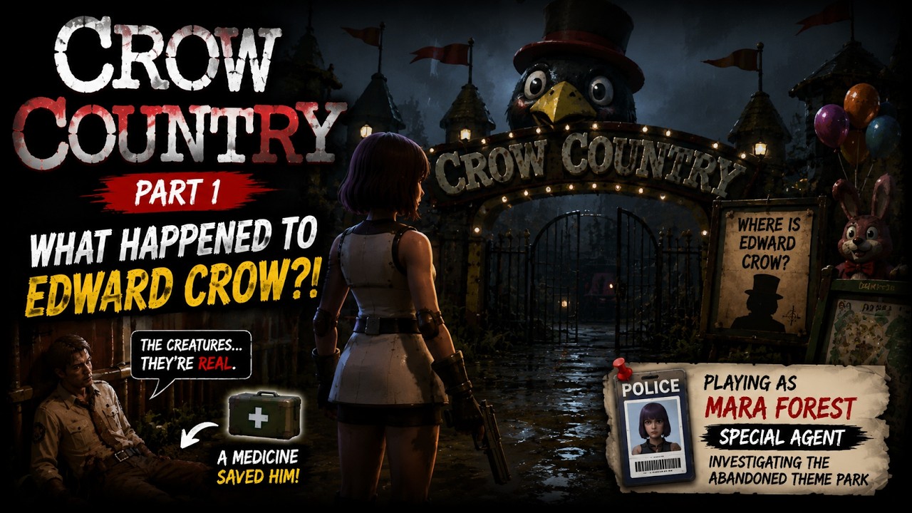 CROW COUNTRY Part 1 - What Happened to Edward Crow?!
