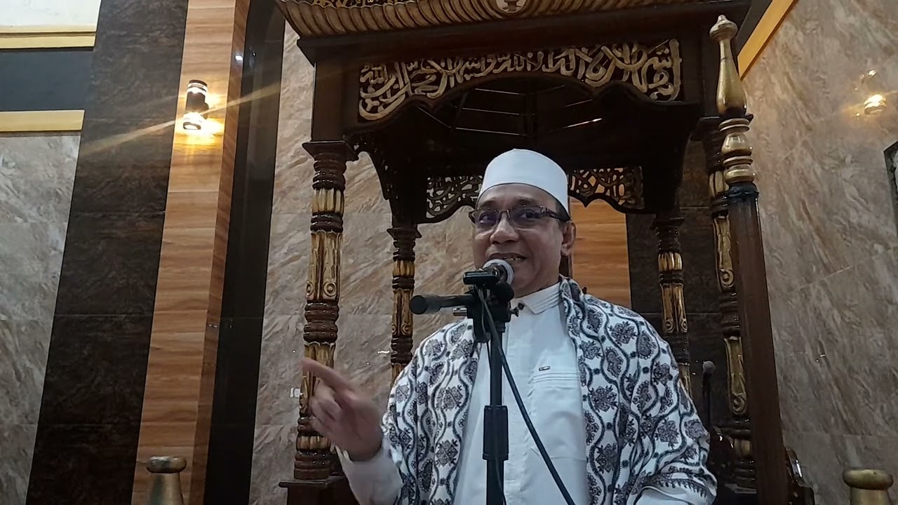 Khotbah Jum'at 13 february 2026 Oleh Dr. H. Muhammad Amin Sahib, Lc. M.ag.