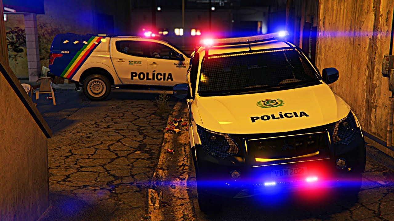 PERSEGUIÇÃO A CARRO ROUBADO || NOVA MITSUBISHI L200 PMPE | GTA 5 VIDA POLICIAL
