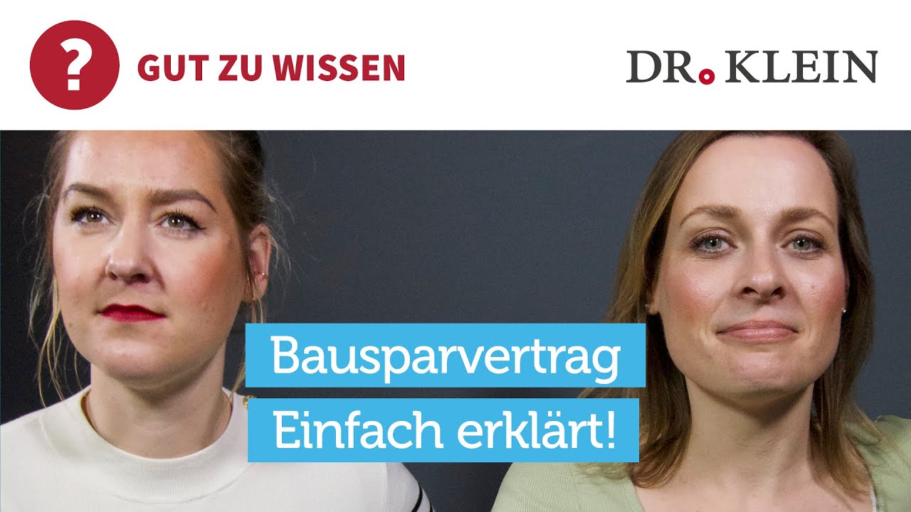 Was ist ein Bausparvertrag? Wie funktioniert Bausparen? I Einfach erklärt!