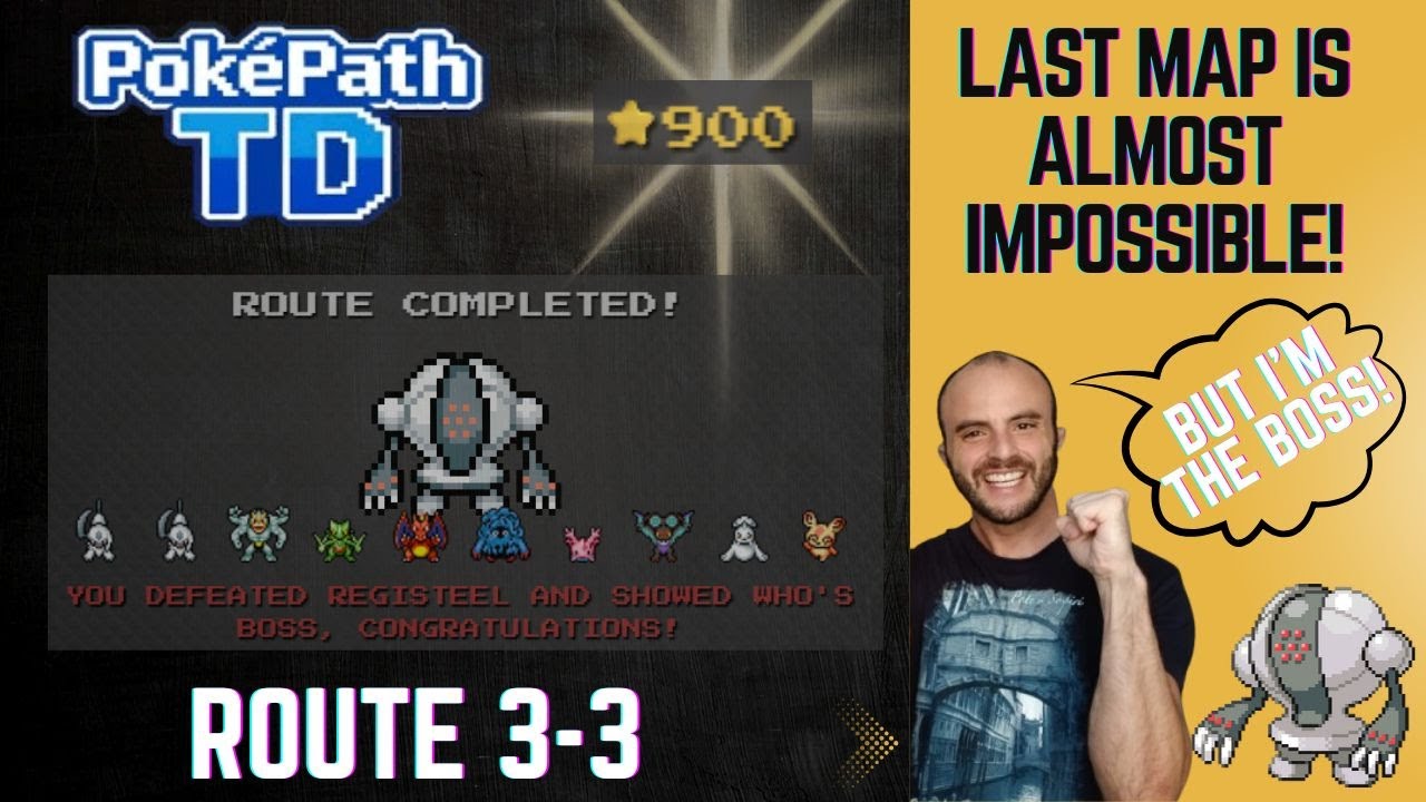 Beat route 3-3 is almost impossible! | PokéPath TD