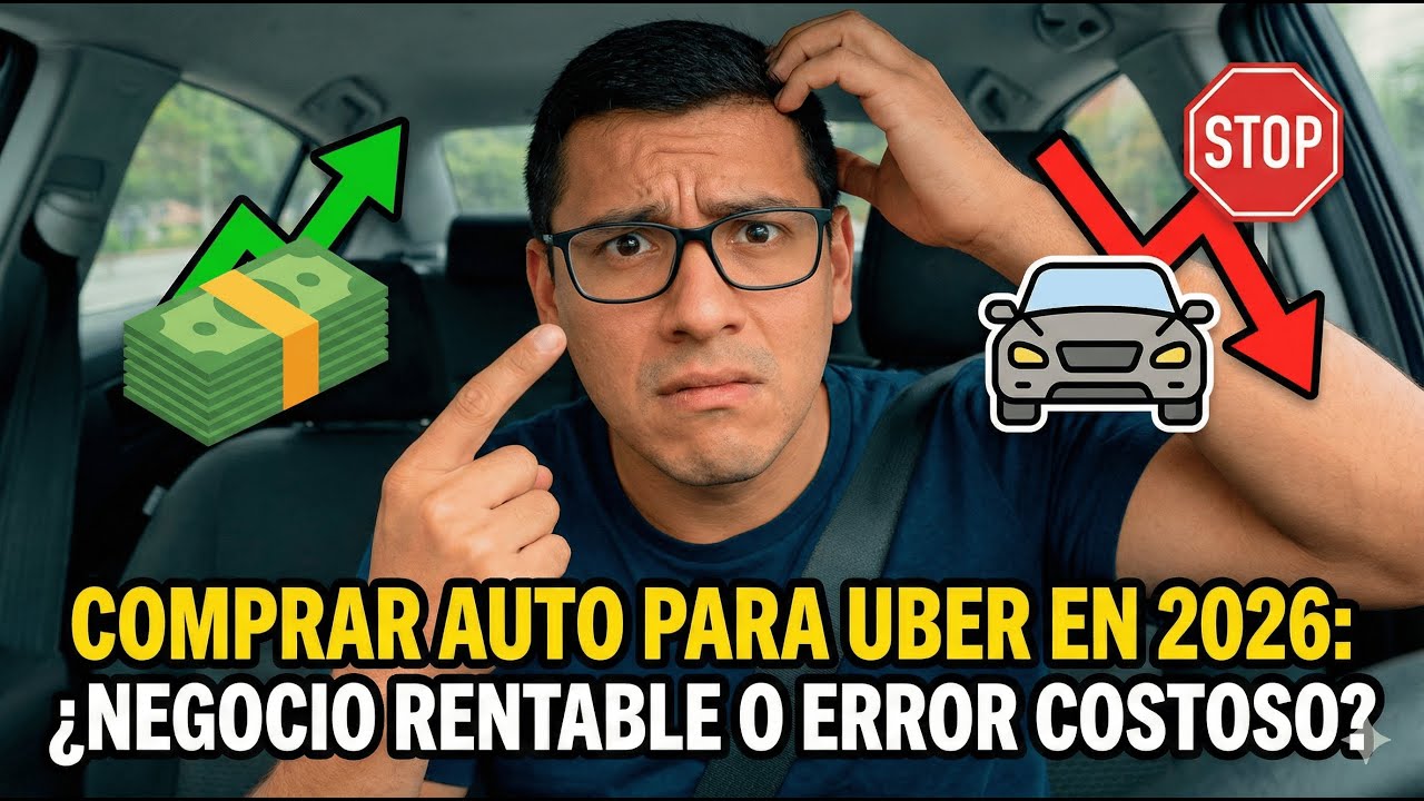 Comprar auto para Uber en 2026: ¿Negocio rentable o error costoso?