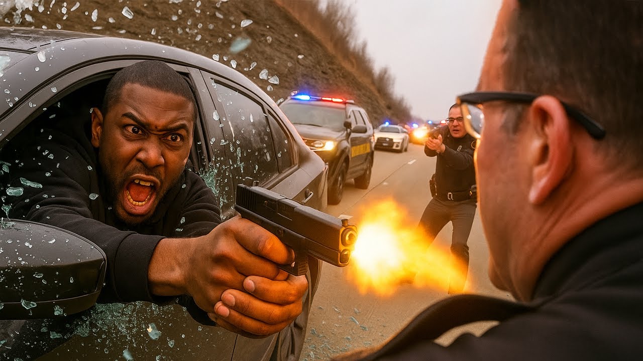 Craziest Moments Cops Face Off With 2025 Most Feared Criminals! Dashcam Compilation #7