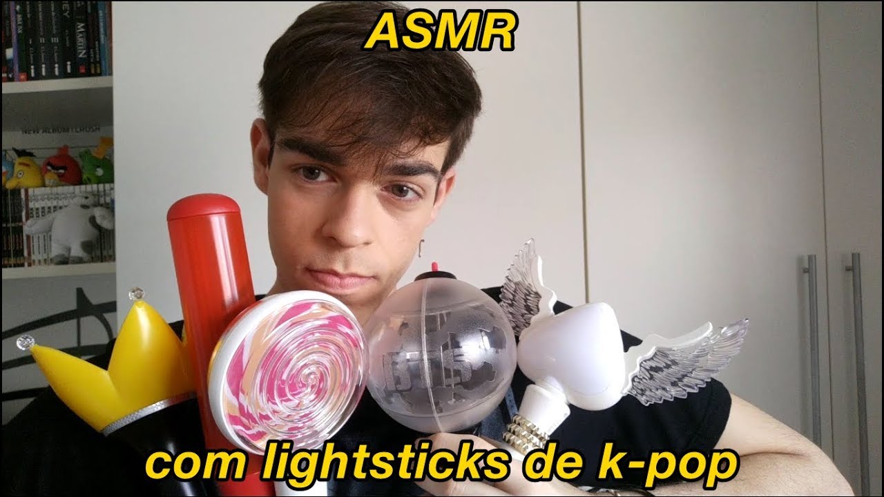 ASMR COM LIGHTSTICKS DE K-POP (Lightstick Collection)