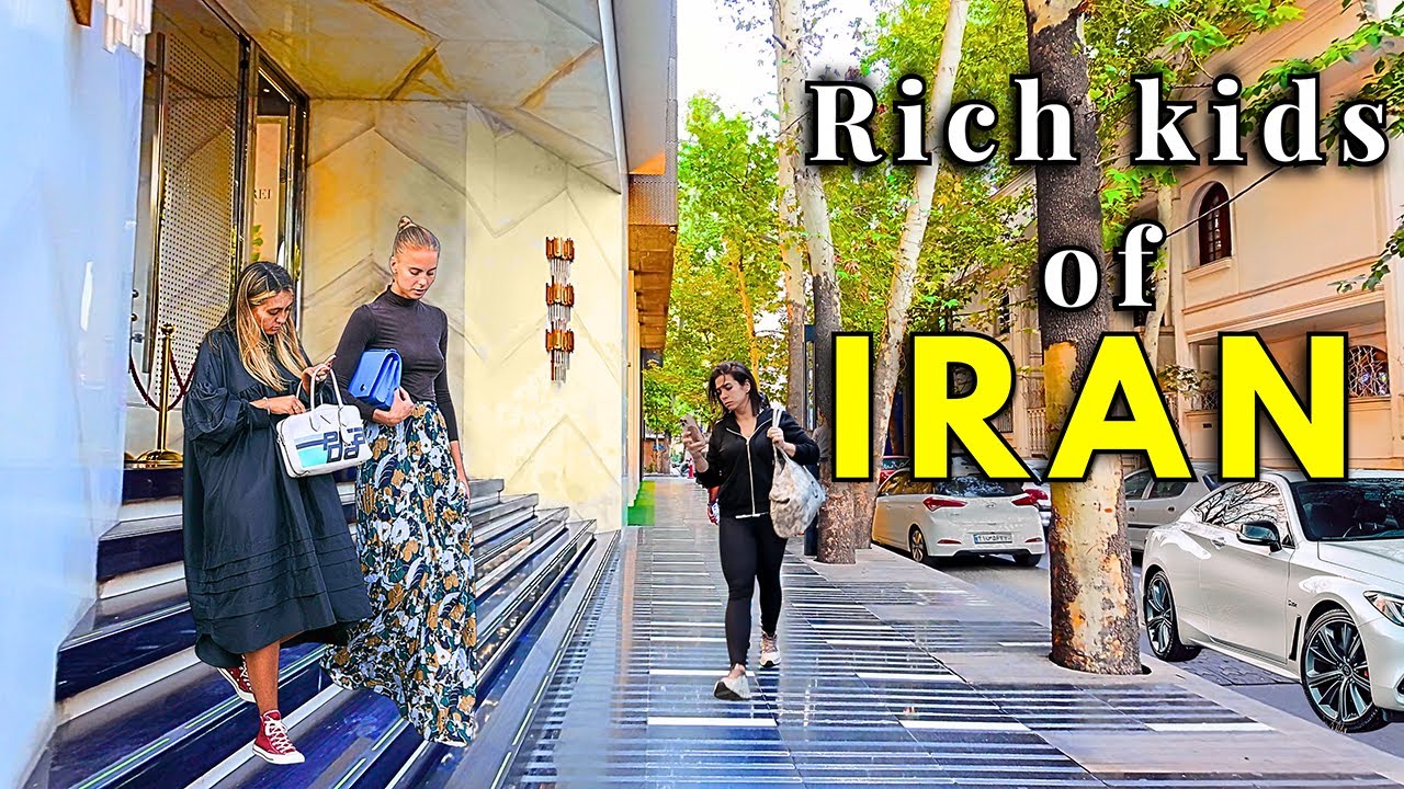 IRAN Most Expensive Neighborhood in North of Tehran l Rich Kids of Tehran