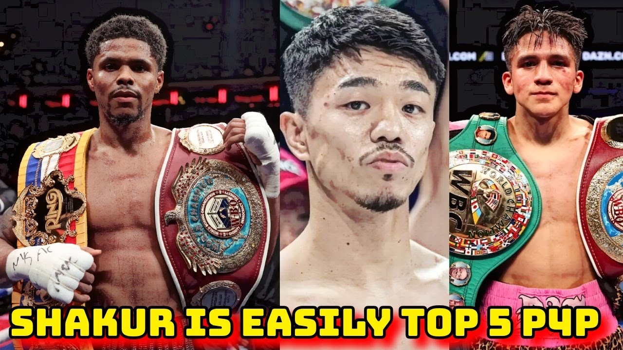 SHAKUR STEVENSON IS EASILY TOP 5 P4P AHEAD JESSE BAM RODRIGUEZ & JUNTO NAKATANI  中谷潤人