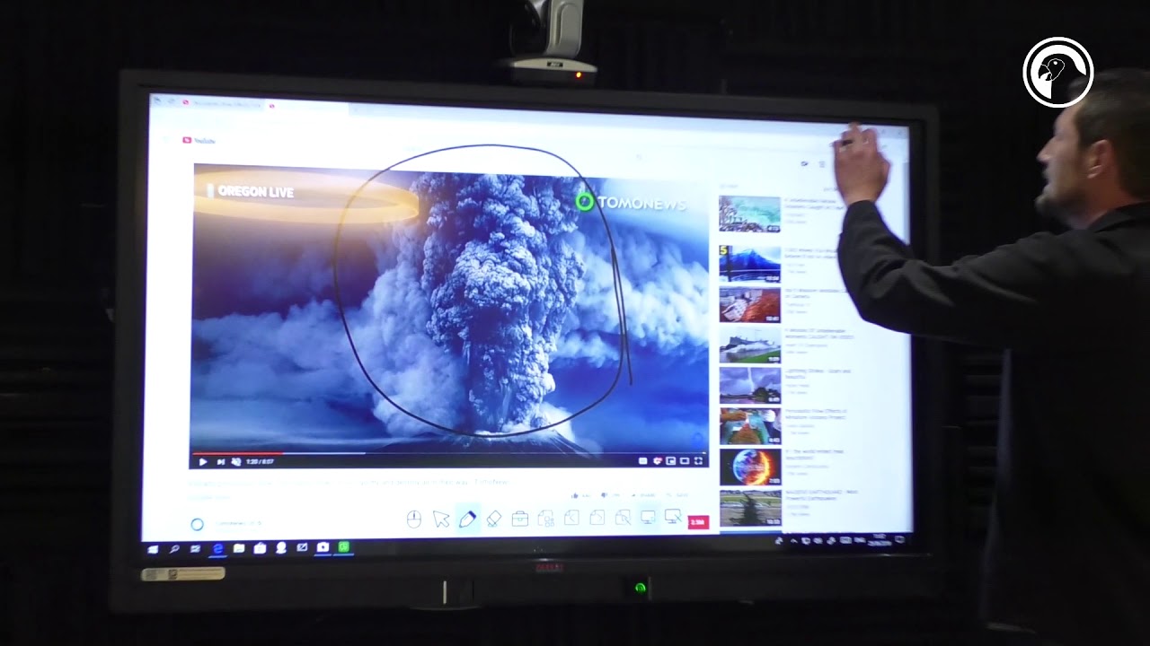 Parrot Products (Pty) Ltd - Mounting a Touch LED Panel and Using it in an Educational Environment