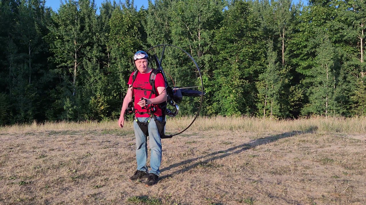 Paramotor Vittorazi Moster Factory R,  carbon frame.