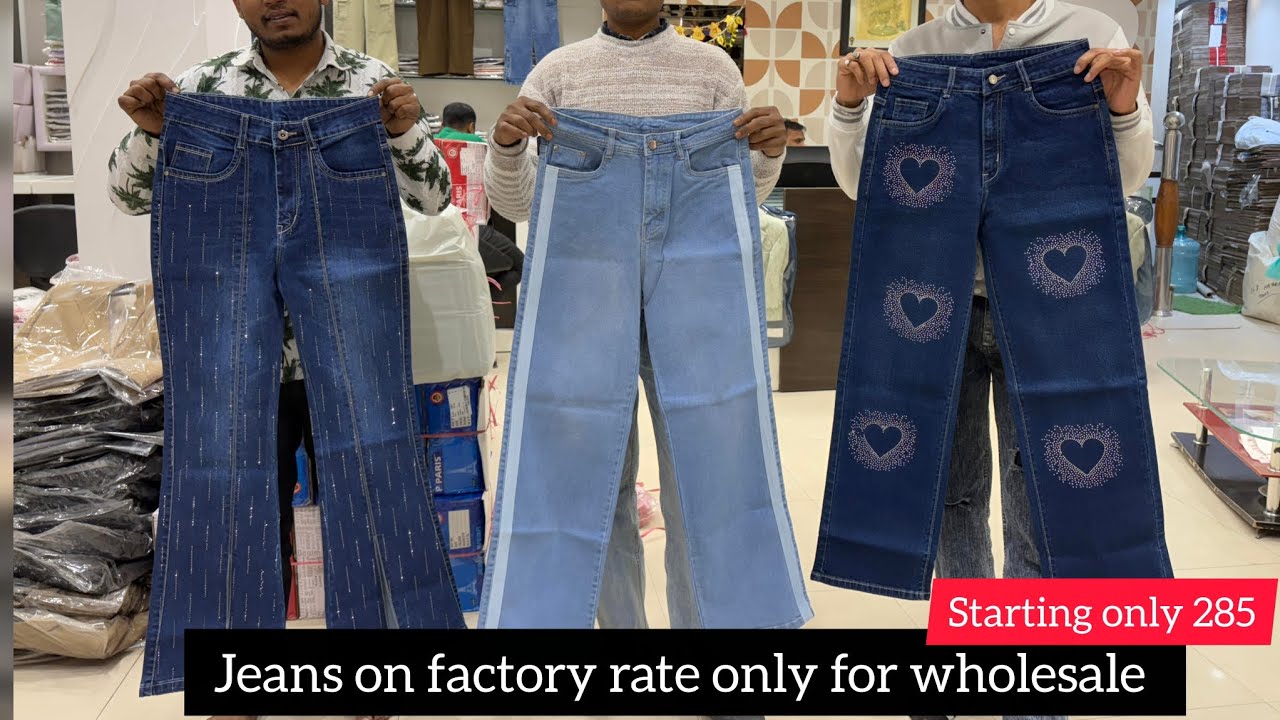 Ladies jeans👖 | kids boys jeans |kids girls wear jeans wholesale market Delhi Gandhi Nagar 