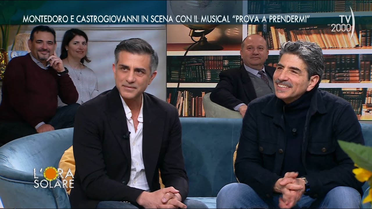 L'Ora Solare (TV2000) Montedoro e Castrogiovanni in scena con il musical 