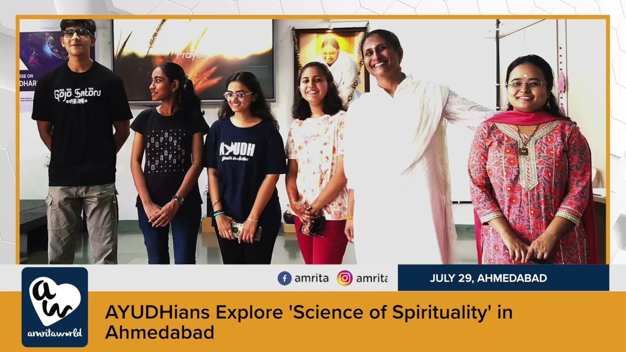 AYUDHians Explore 'Science of Spirituality' in Ahmedabad