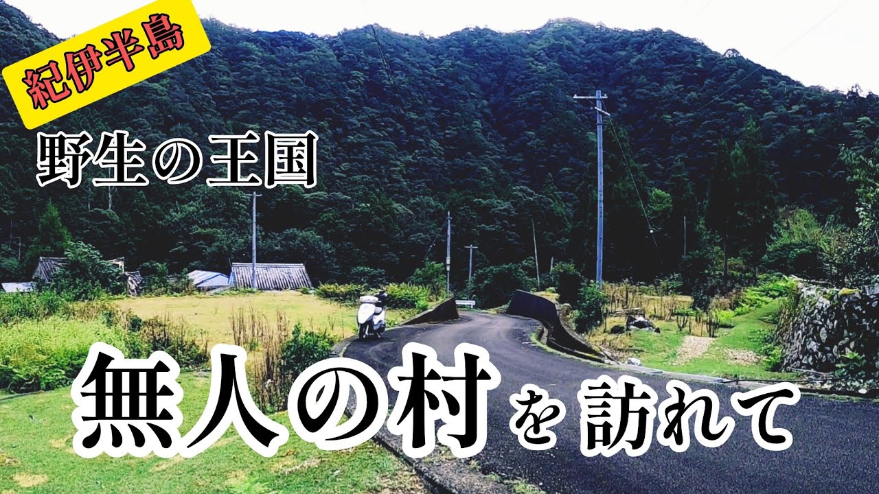 【廃村】孤独の探索、紀伊半島無人の村へ
