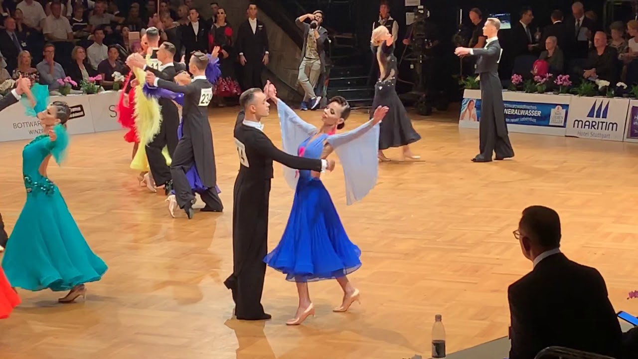 Igor Kruglov - Ekaterina Kazmirchuk, slow waltz. GOC 2019, WDSF Grand Slam Standard.