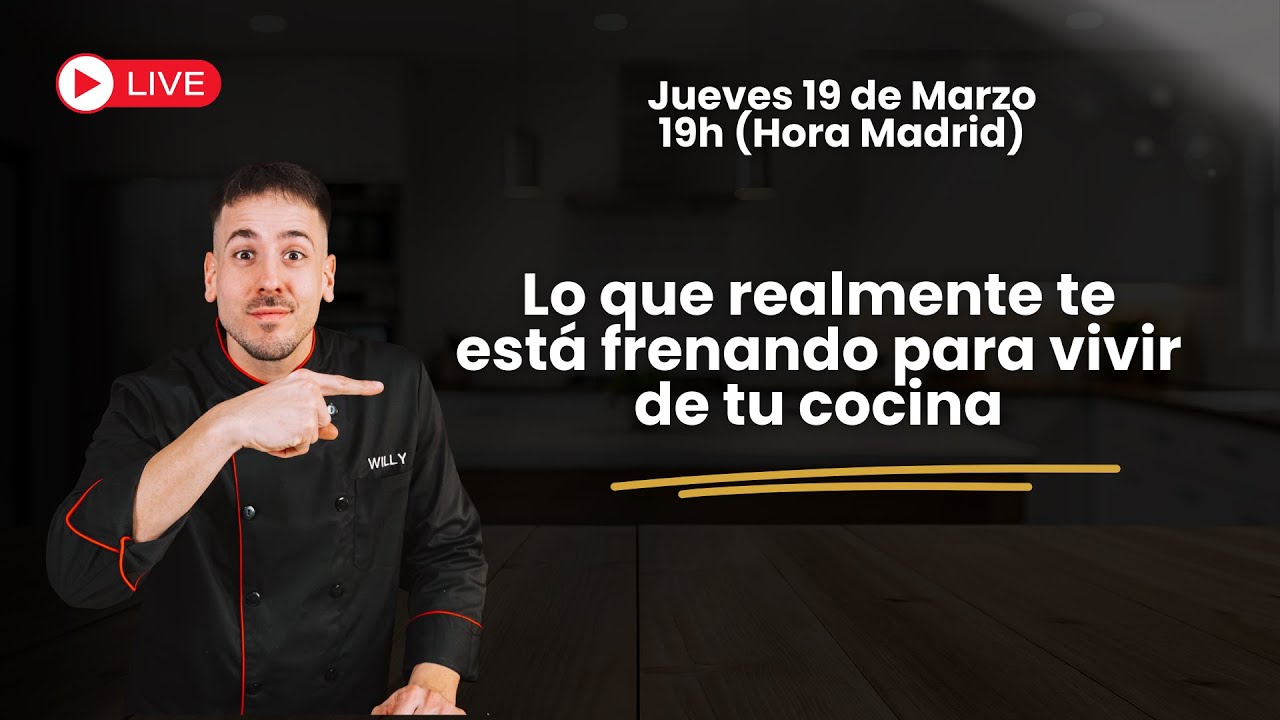 Lo que realmente te está frenando para vivir de tu cocina