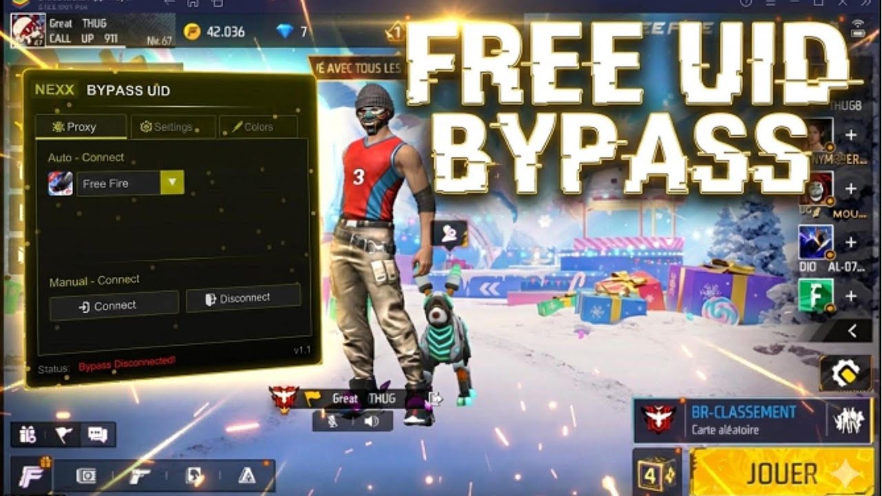 FREE BYPASS UID | NO WHITELIST 7DAYS | ALL SAFE