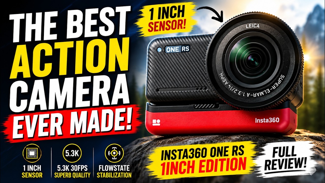 INSTA360 One RS 1INCH EDITION TRUSTED REVIEW