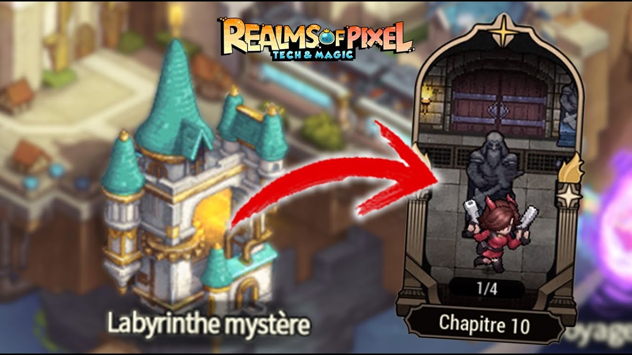 GUIDE/SOLUCE DU LABYRINTHE MYST&Egrave;RE CHAPITRE 10 ! | REALMS OF PIXEL