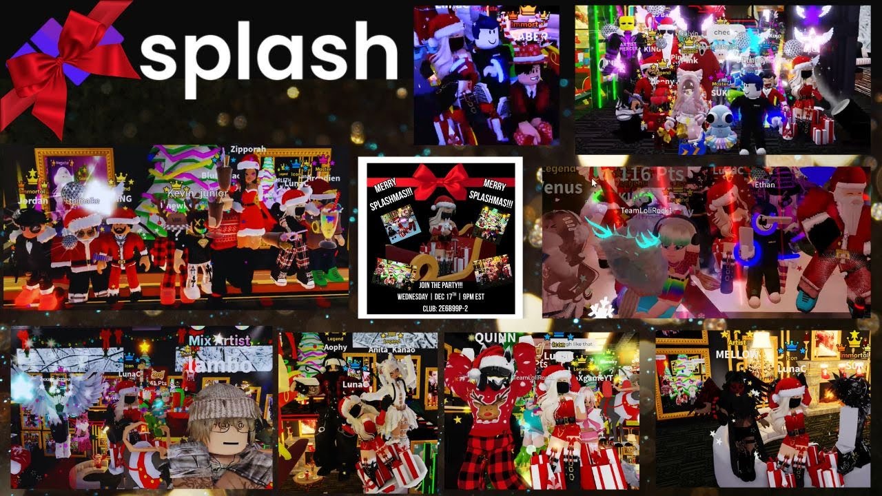 🎶🎧🎄𝐋𝐮𝐧𝐚𝐂 𝐒𝐏𝐋𝐀𝐒𝐇𝐌𝐀𝐒 𝐇𝐢𝐠𝐡𝐥𝐢𝐠𝐡𝐭𝐬 | 𝐒𝐏𝐋𝐀𝐒𝐇 𝐨𝐧 𝐑𝐨𝐛𝐥𝐨𝐱 | 𝐑𝐞𝐚𝐝 𝐃𝐞𝐬𝐜🥳🎉✨