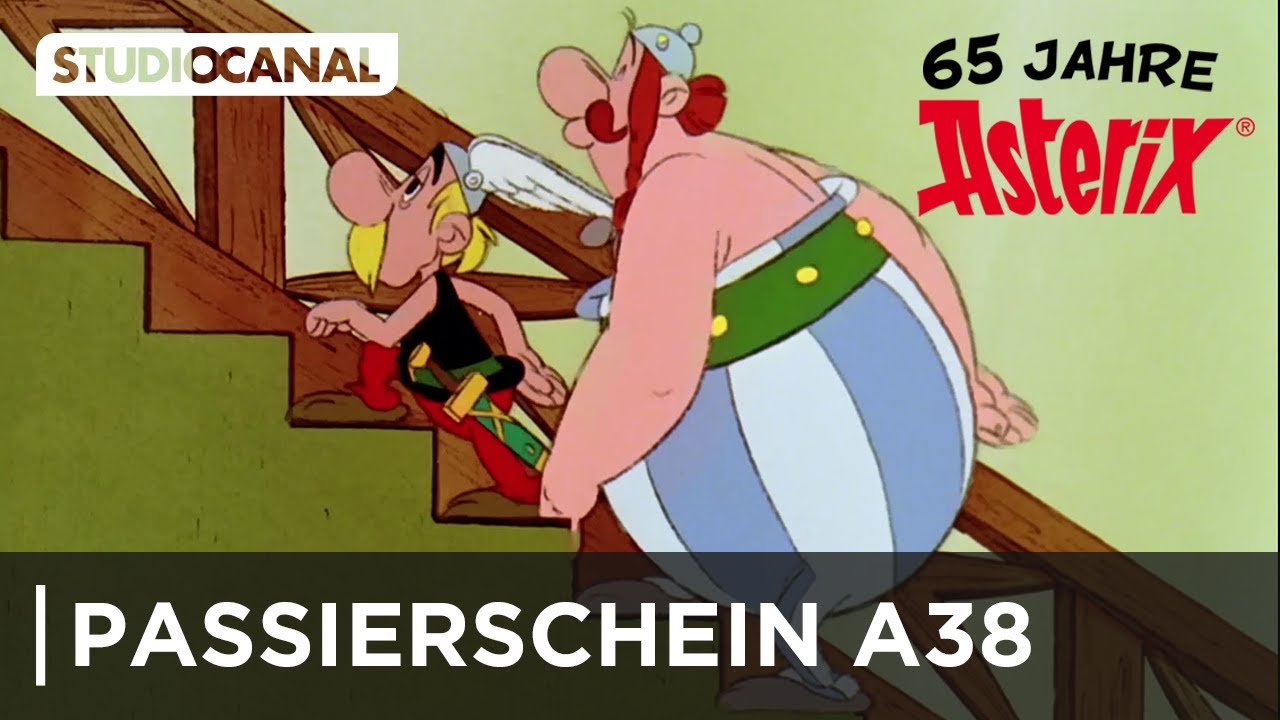 65 JAHRE ASTERIX | Der legendäre Passierschein A38 aus 