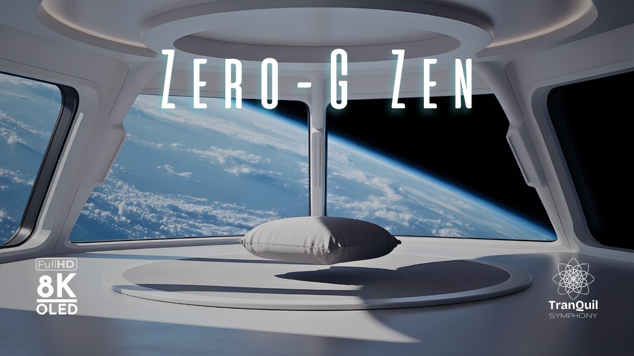 ZERO-G ZEN 🚀 Luxury Orbital Sanctuary Ambient • Minimalist Sci-Fi