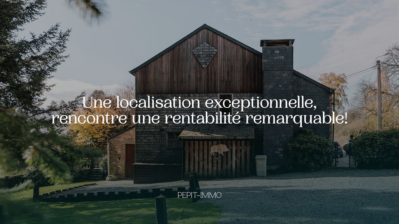 Une localisation exceptionnelle, rencontre une rentabilité remarquable !