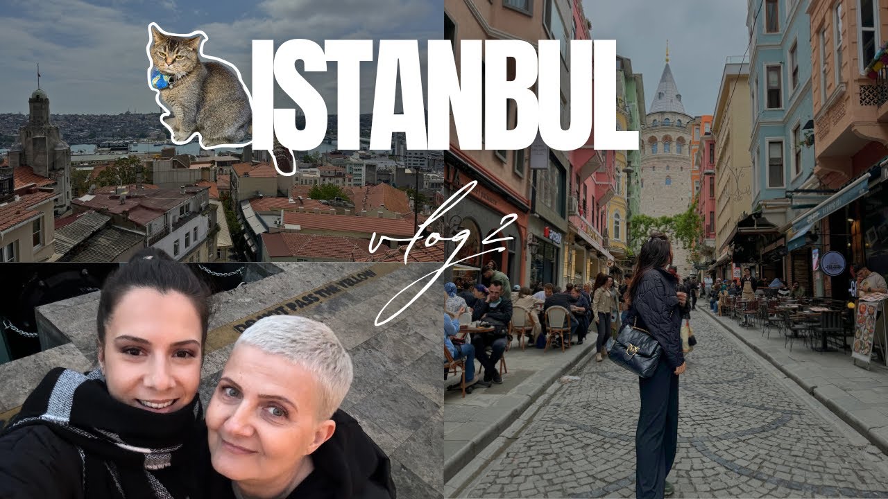 Istanbul VLOG 2 | Galata kula, Dolmabahče palata, kroasani sa pogledom na cijeli Istanbul