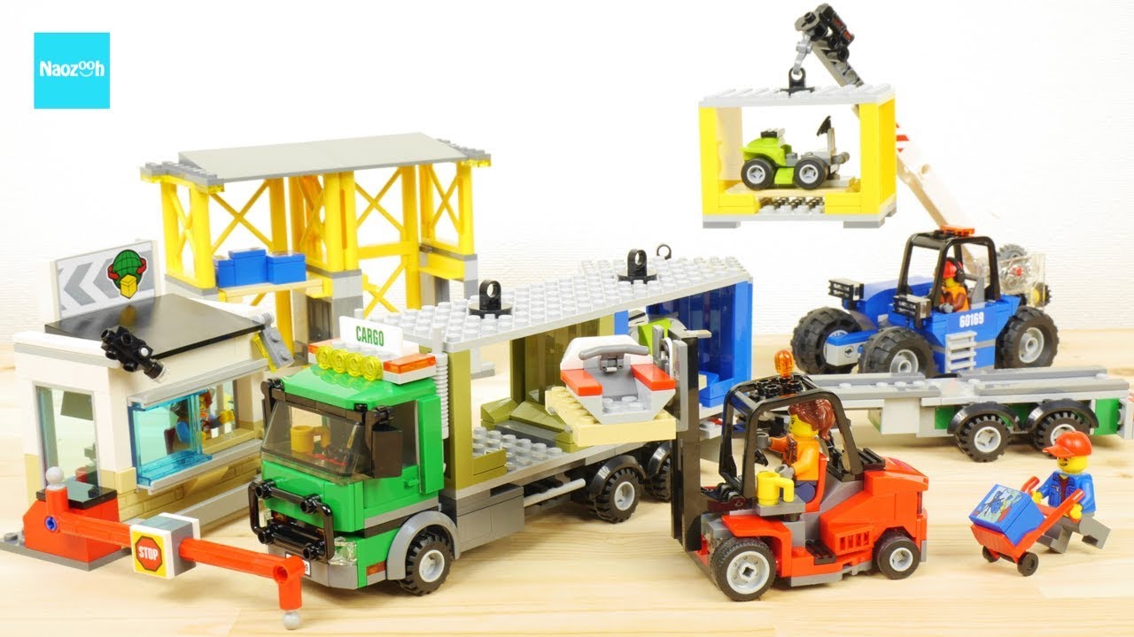 レゴ シティ 配送センターとコンテナトラック 60169 ／ LEGO City Town Cargo Terminal 60169