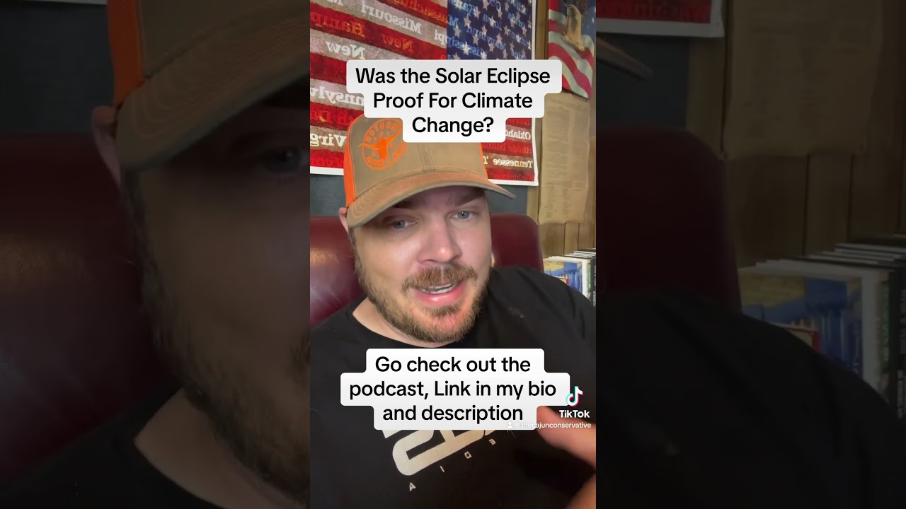 Was the solar eclipse proof for climate change? #climatechange #theview