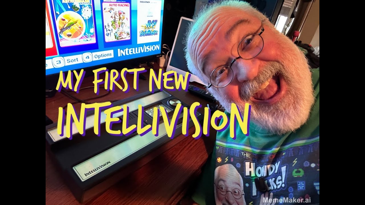 Моя первая новая Intellivision в 60 лет — первый тест Sprint — ретрогейминг — видеоигры — Atari