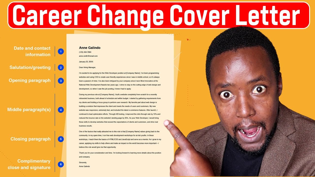 Career Change Cover Letter Samples & Examples for 2024