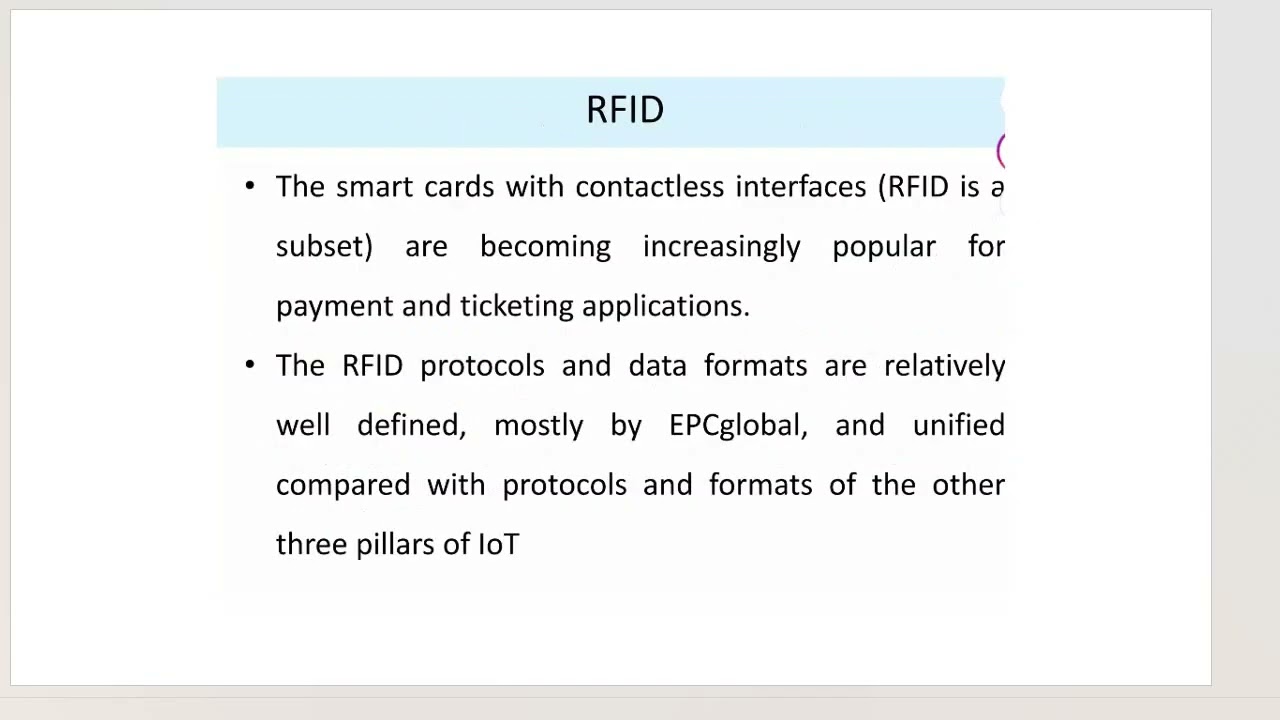 Wireless Technologies : SCADA AND RFID