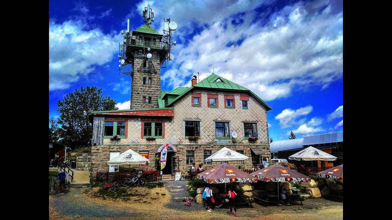 Rozhledna Tanvaldský Špičák a Skalní vyhlídka Špičák - Galbytour 18.8.2019