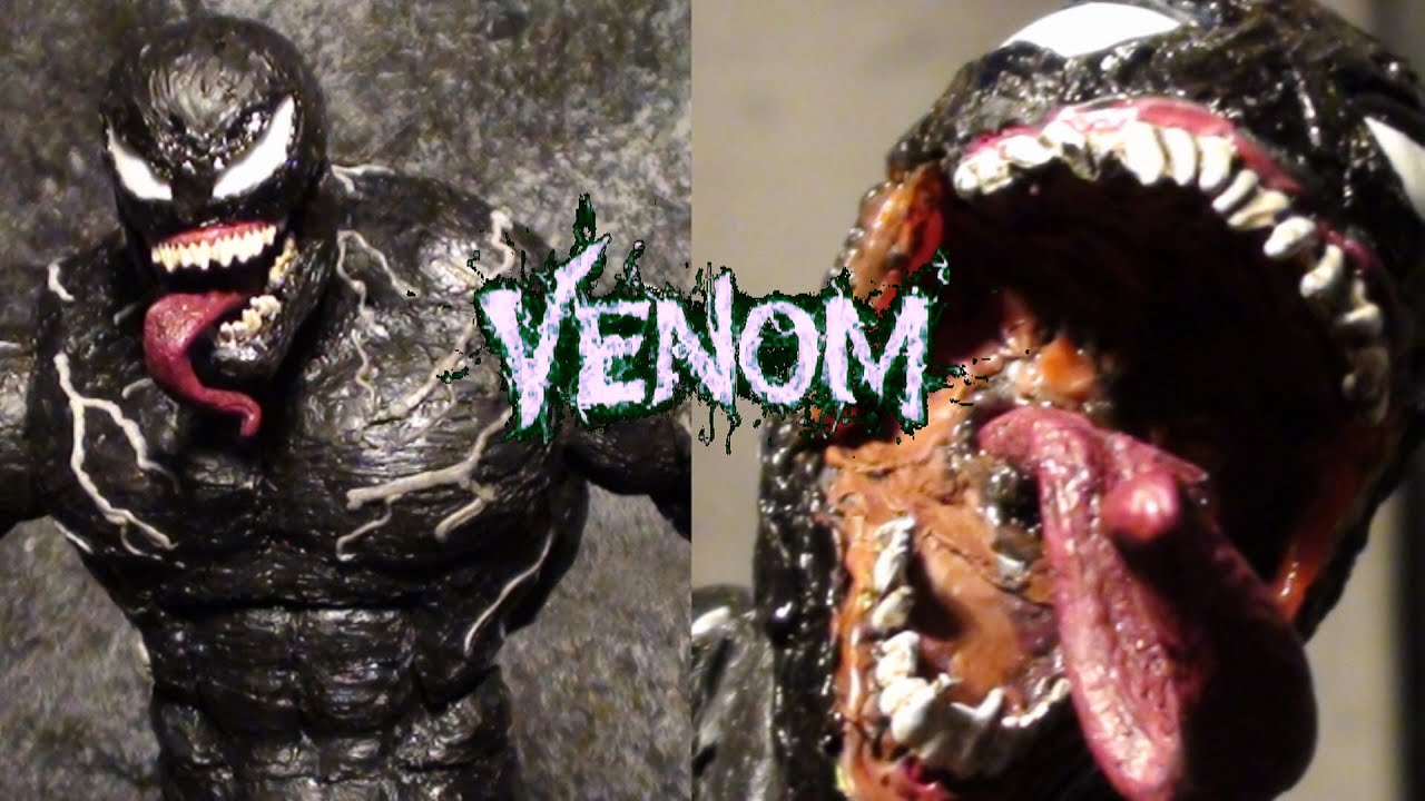 Figure Builds - Venom Movie Custom Figure + Stop Motion