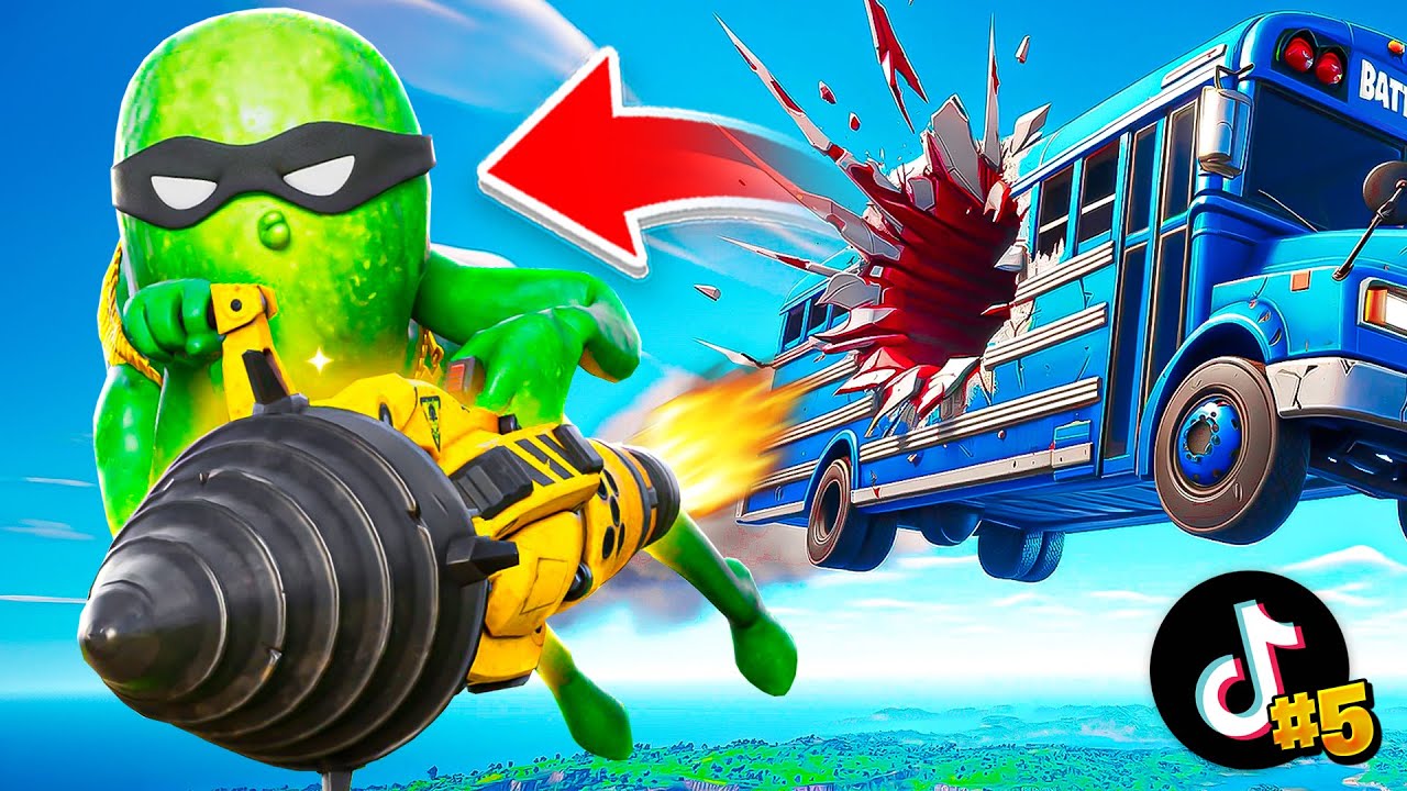LATANIE na WIERTARZE GLITCH czyli LIFEHACKI z TikToka w Fortnite