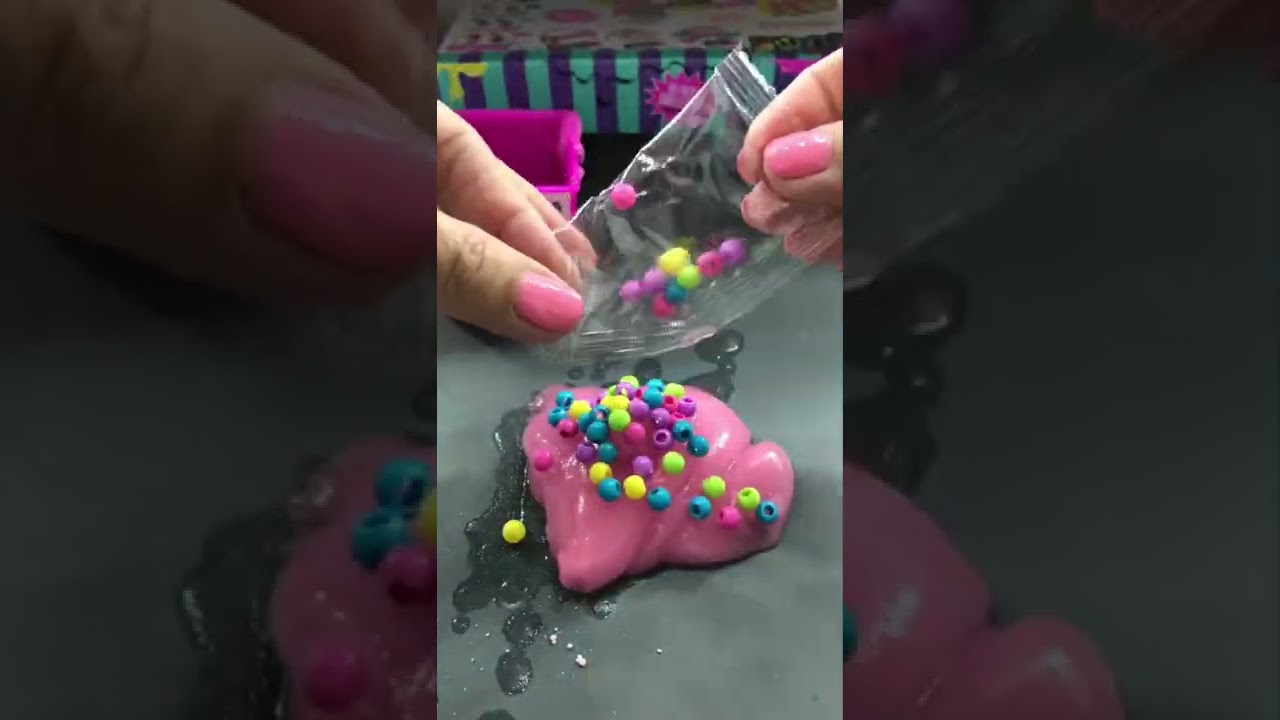 🍓DIY Scented SLIME Milk Strawberry Scent and Shaker