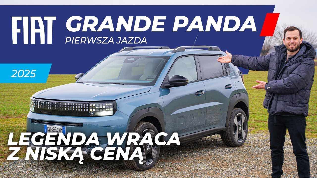 Fiat Grande Panda, czyli 80 tysięcy za automat i taki styl! | Pierwsza jazda OTOMOTO News | OML