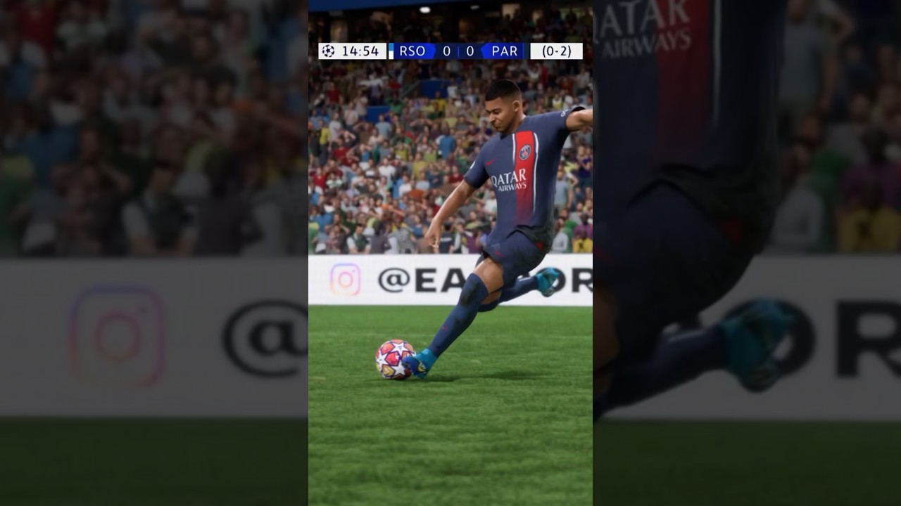 Mbappe crazy goals vs Real Sociedad recreated in FC24 🔥 #eafc #eafc24 #fc24 #fut #football #shorts