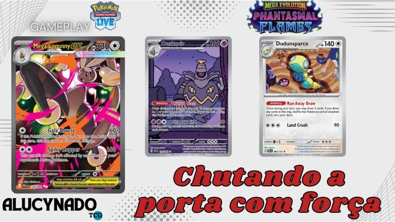 Pokemon TCG Live | Gameplay - Essa versão de Mega Lopunny é muito forte