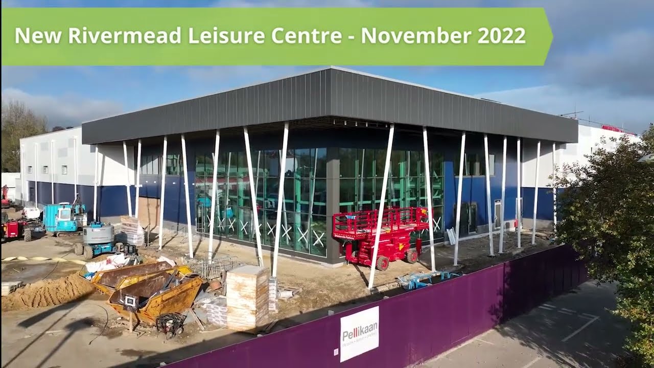 The new Rivermead Leisure Centre - November 2022