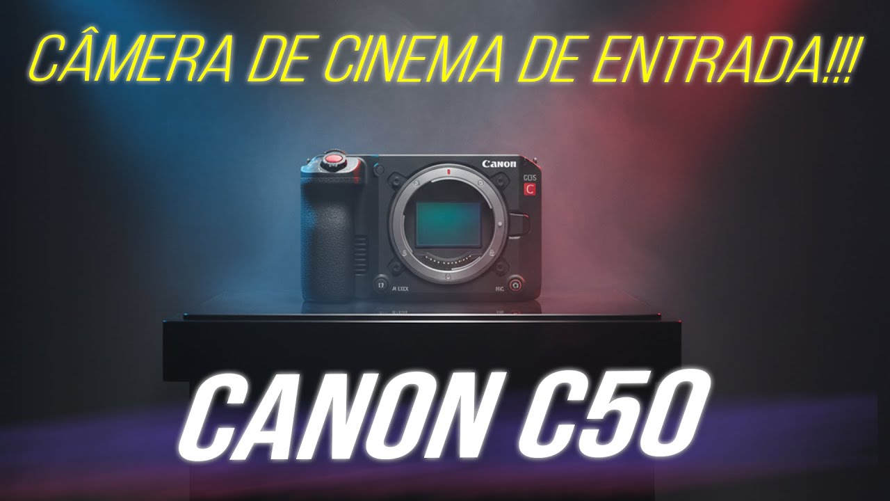 CANON C50 - Nova Câmera de ENTRADA da linha CINE da Canon!!!