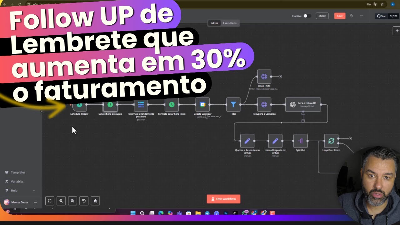 TUTORIAL - Follow UP de Lembrete de Consulta no AGENDAMENTO AUTOMATIZADO PARA CLÍNICAS