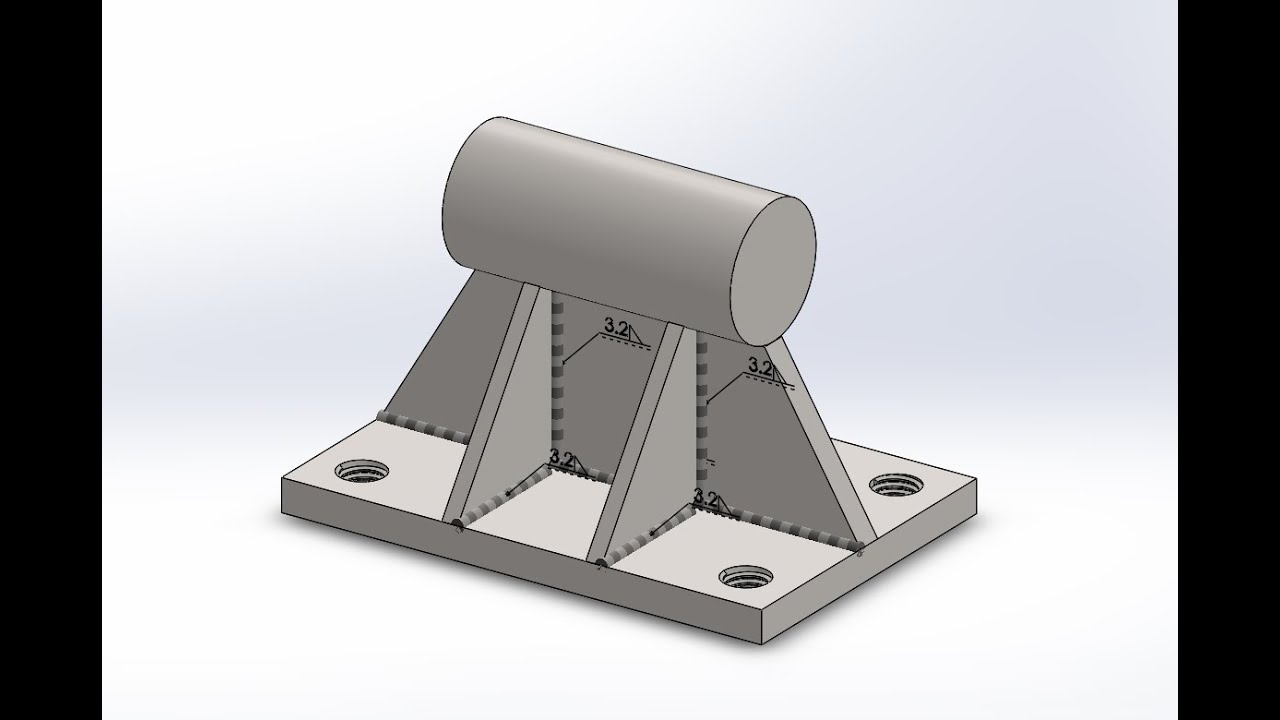 Tutoriel SolidWorks Fonction de base et soudure pour débutant sur SolidWorks