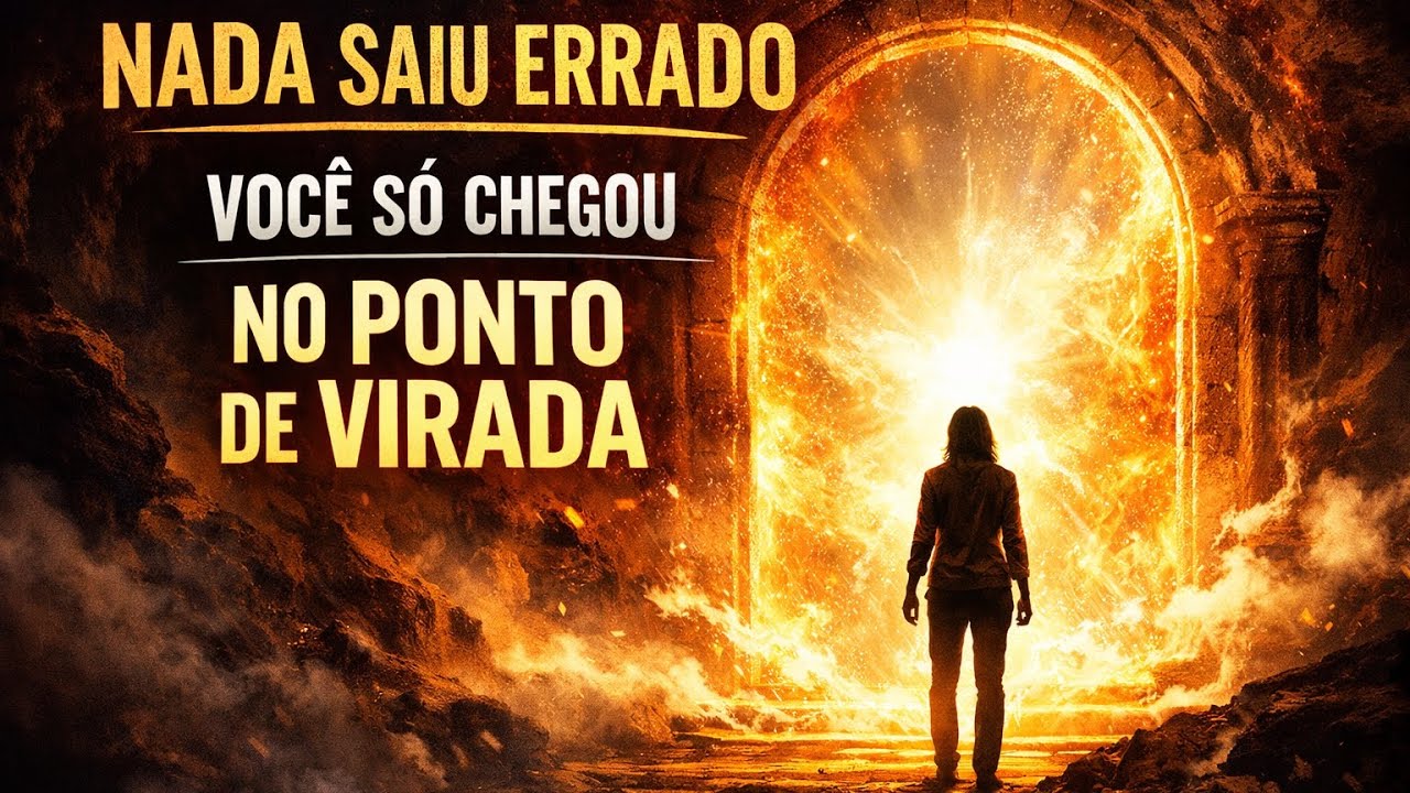 NADA SAIU ERRADO - VOCE SO CHEGOU NO PONTO DE VIRADA..