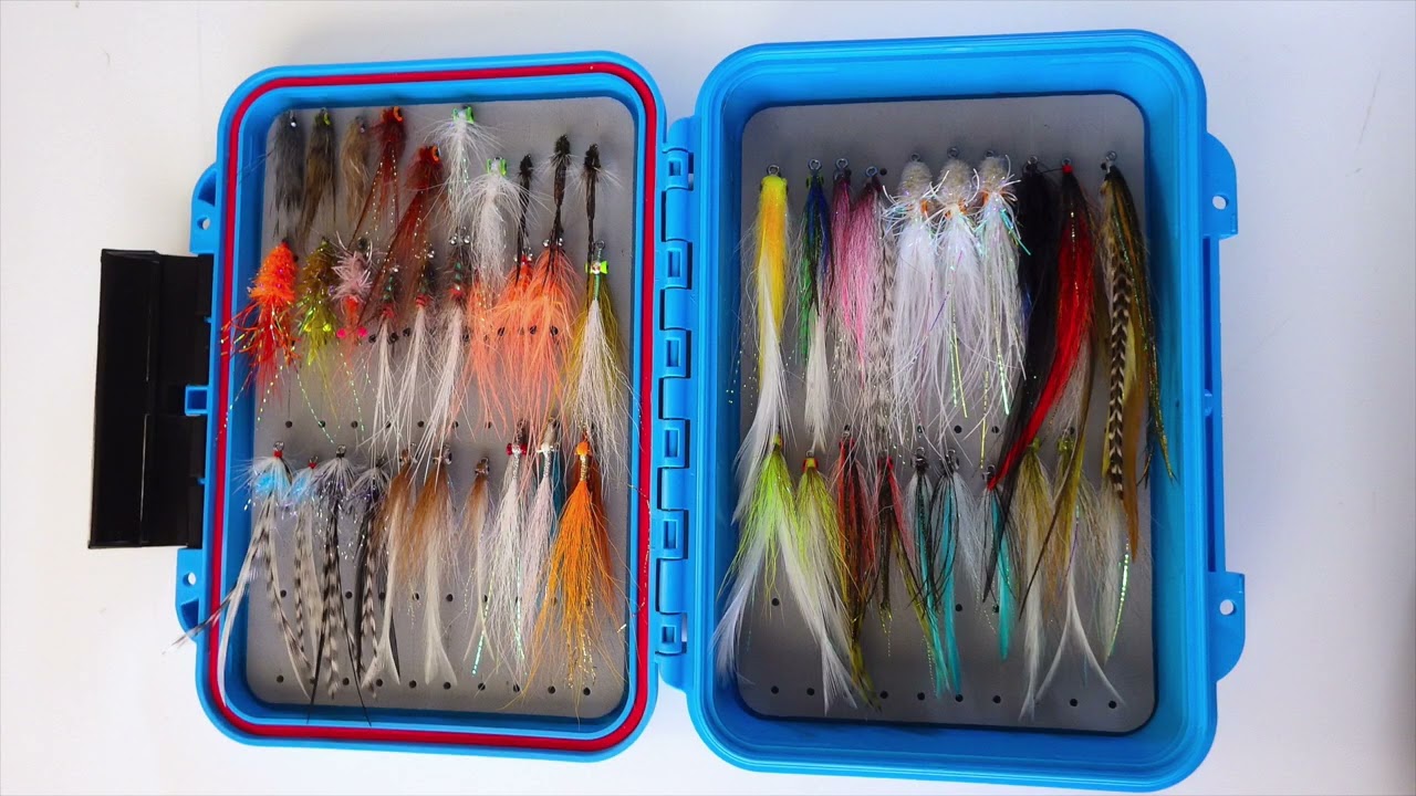 Some of the Boxes of Flies I've Filled in the Last Couple of Years