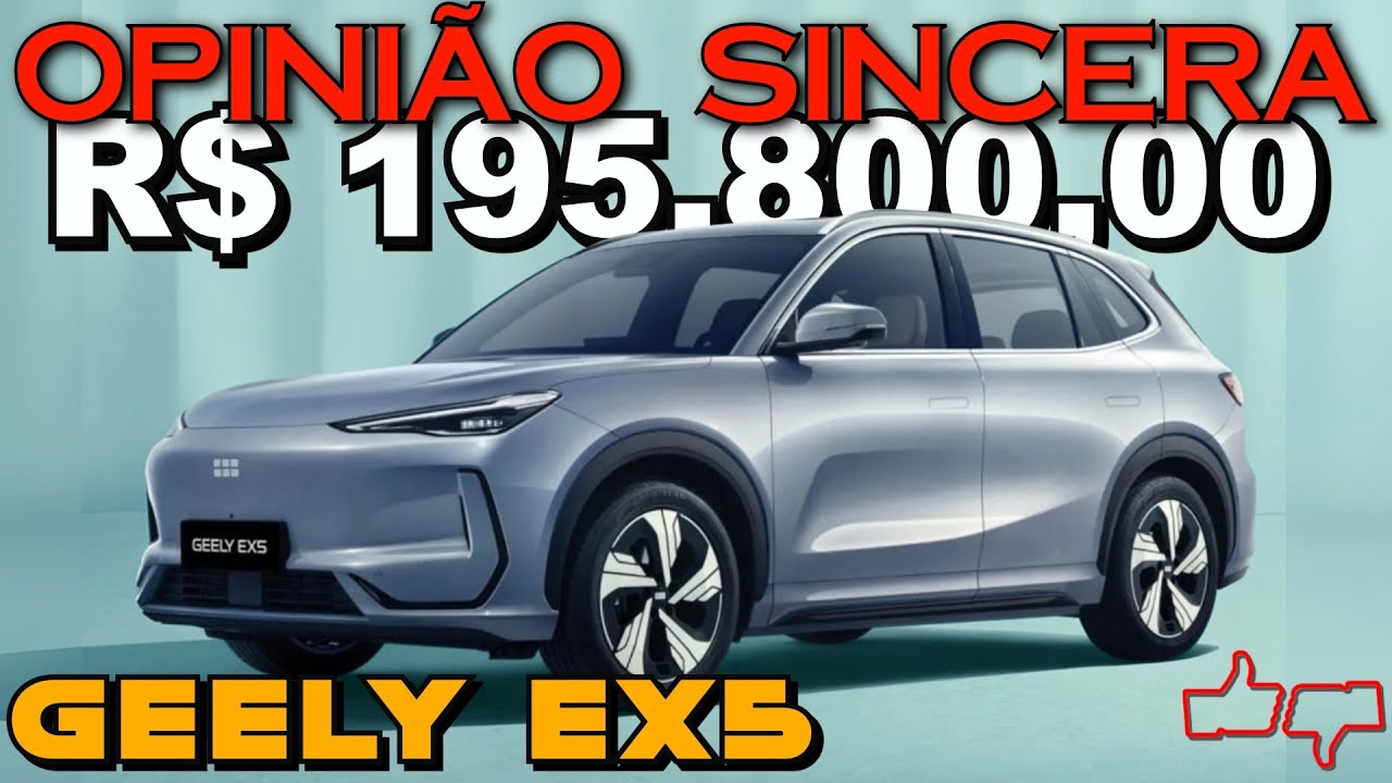 NOVO Geely EX5: SUV elétrico é MELHOR QUE BYD? Preço, PROBLEMAS, consumo, DETALHES. Avalição. Vale?