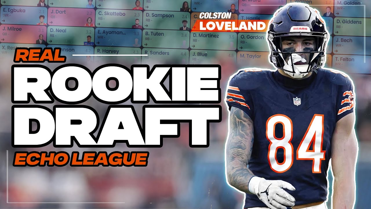 Real 2025 Dynasty Rookie Draft (REAL MONEY LEAGUE)