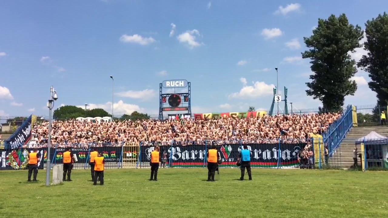 Ruch Chorzów - ZAGŁĘBIE SOSNOWIEC (27.05.2018) doping