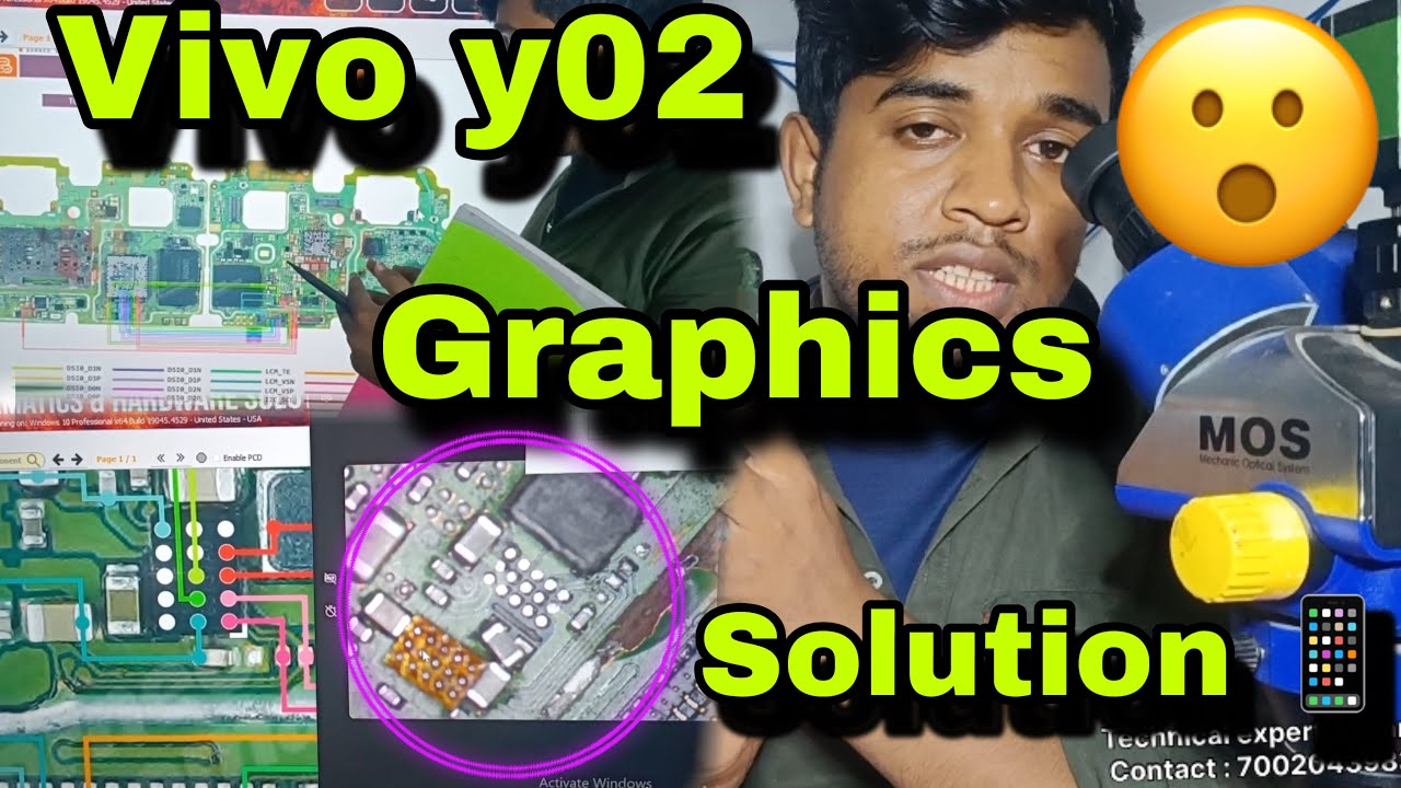 Vivo y02 graphics/ light 💡 solution 📱 || technical expert Assam #smartphone #repair #explore
