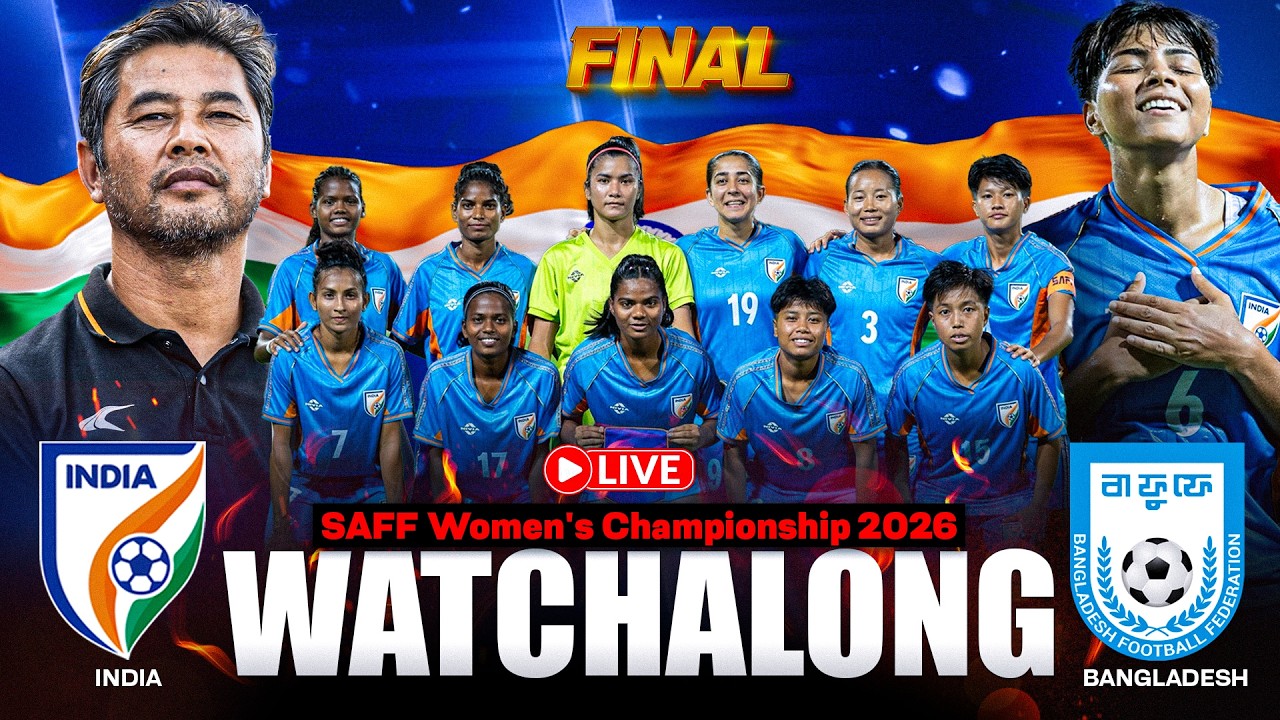 India Women's vs Bangladesh Women's LIVE | SAFF Women's Championship Final | Can Blue Tigress Win?